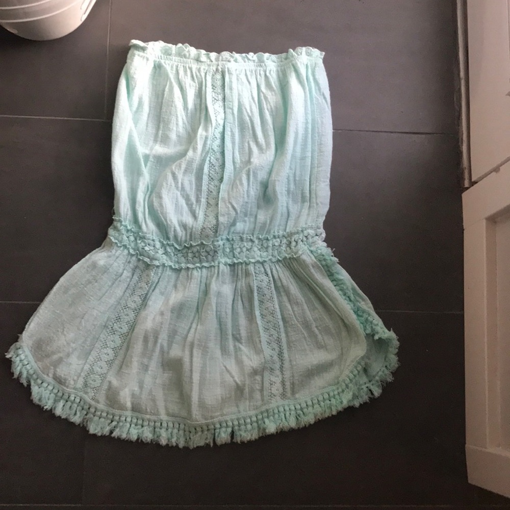 Strapless Beach Cover up